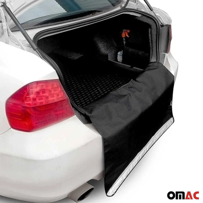 Rear Bumper Protector Mat Trunk Pet Cargo Liner Waterproof for Kia Black 1Pc