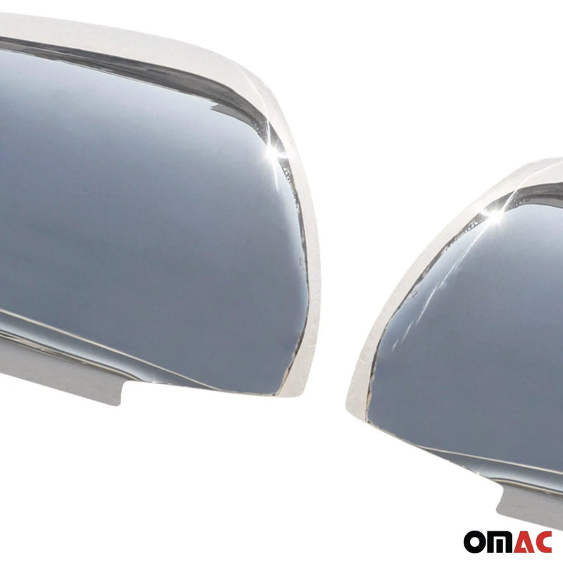 2003-2009 Lexus GX 470 Side Mirror Cover Caps Steel Silver 2 Pcs