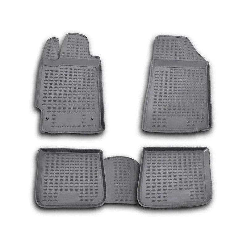 OMAC Floor Mats Liner for Toyota Camry 2007-2011 Gray 4 Pcs - OMAC USA