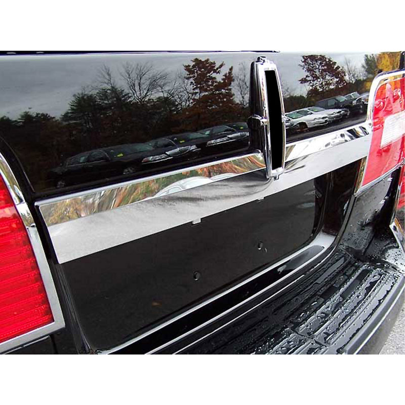 2007-2014 Lincoln Navigator Stainless Rear License Trim 1 Pc