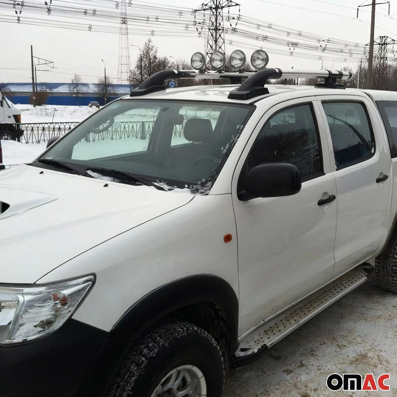 2010-2020 VW Amarok Roof Rack Rails Side Rails Silver