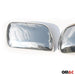 Side Mirror Cover Caps Fits Lexus LX 570 2008-2015 Steel Silver 2 Pcs - OMAC USA