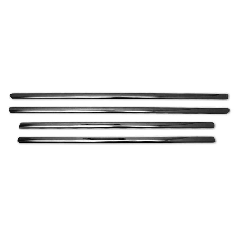 Window Molding Trim Streamer for Mercedes M Class W164 2005-2011 Steel Dark 4x - OMAC USA