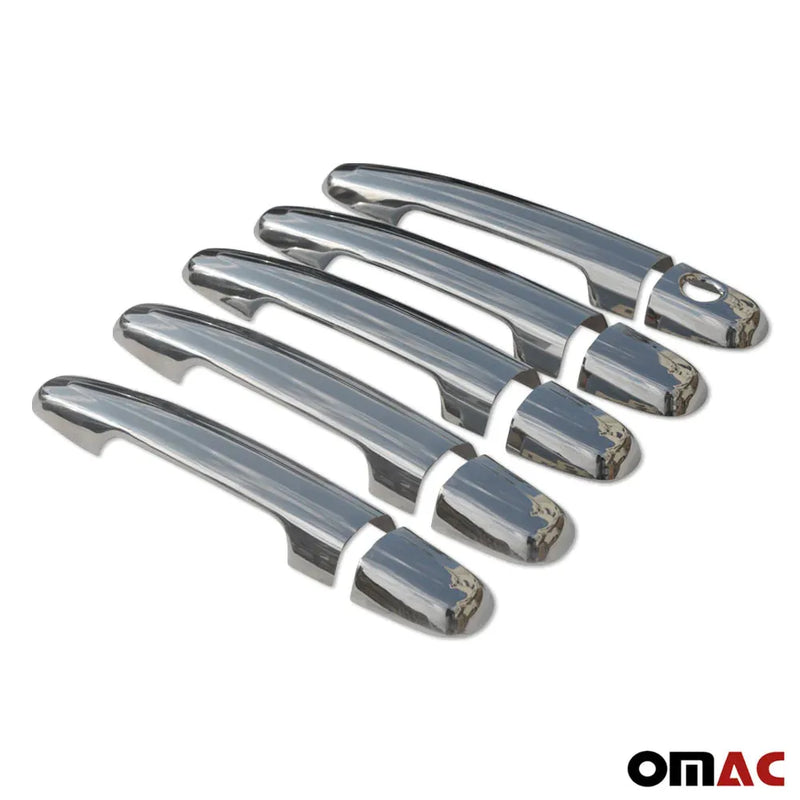 2006-2012 Toyota RAV4 Car Door Handle Cover Protector Steel Chrome 10 Pcs