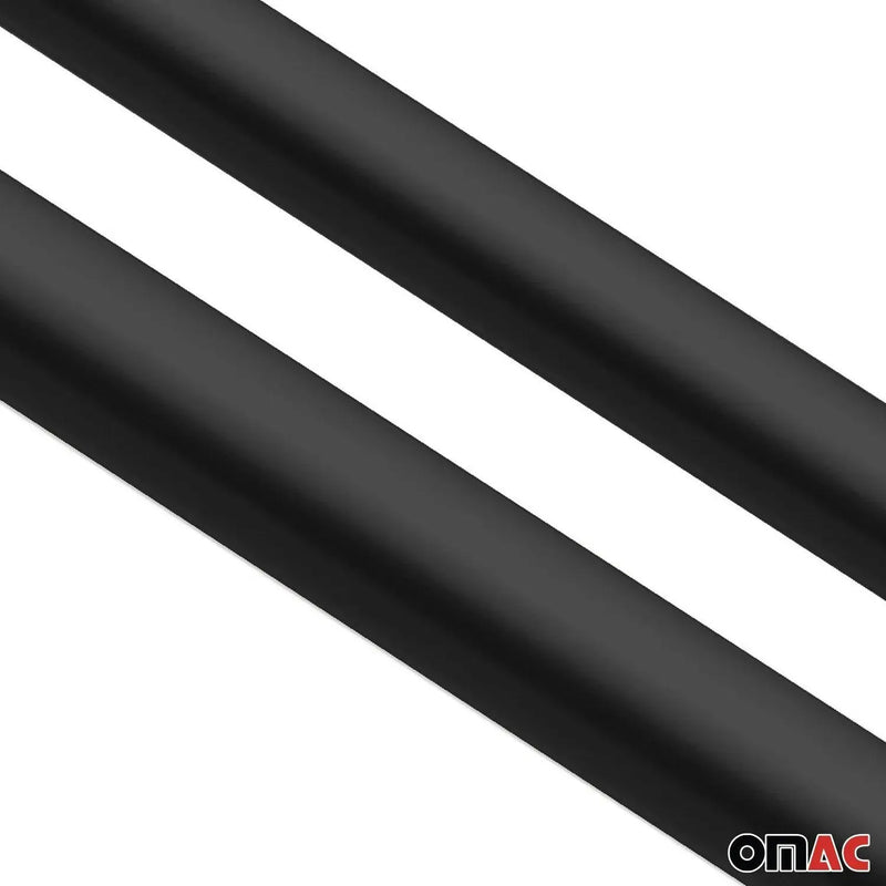 Roof Racks Side Rails for Land Rover Range Rover Sport 2006-2009 Black Alu 2Pcs - OMAC USA