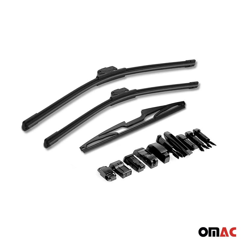 Front & Rear Windshield Wiper Blades Set for GMC Yukon