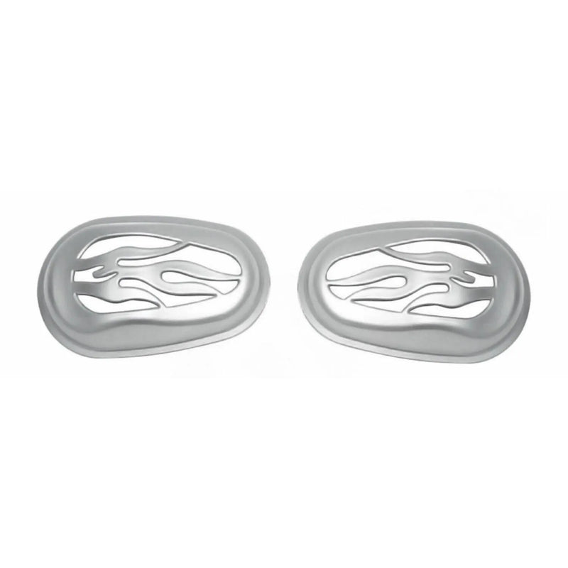 2007-2021 Citroen Nemo Side Indicator Signal Trim Cover ABS Chrome Silver 2Pcs