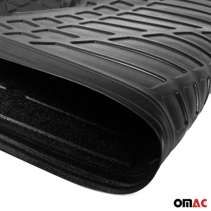 OMAC Cargo Mats Liner for BMW 4 Series F32 2014-2019 Black All-Weather TPE
