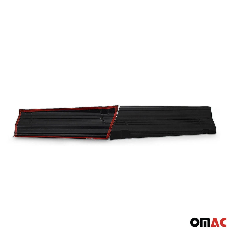 2014-2024 RAM ProMaster Door Sill Scuff Plate Scratch Protector Black 2 Pcs