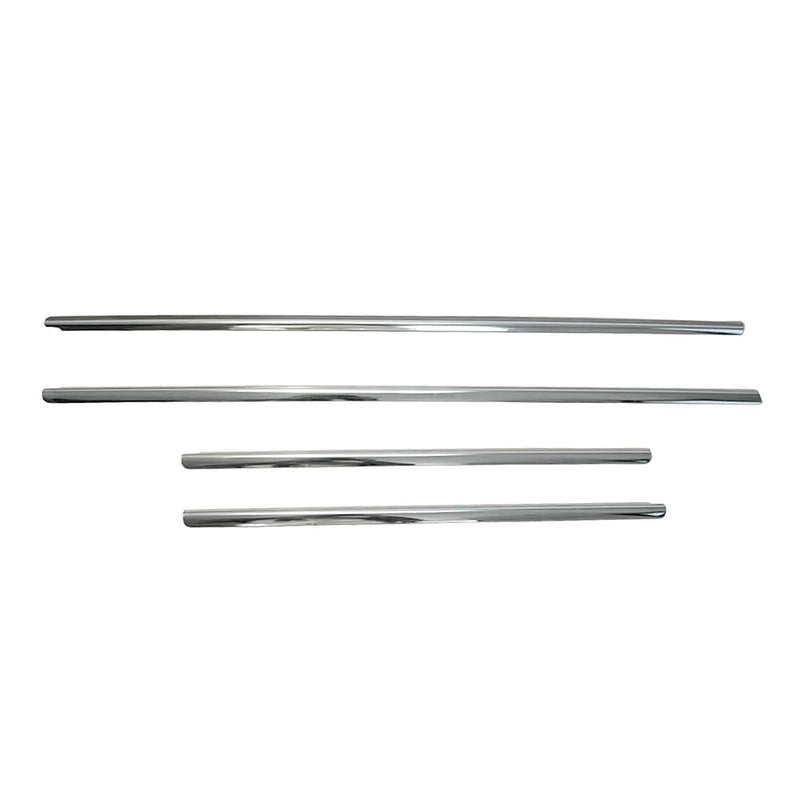 2010-2020 VW Amarok Window Molding Trim Streamer Stainless Steel Silver 4Pcs