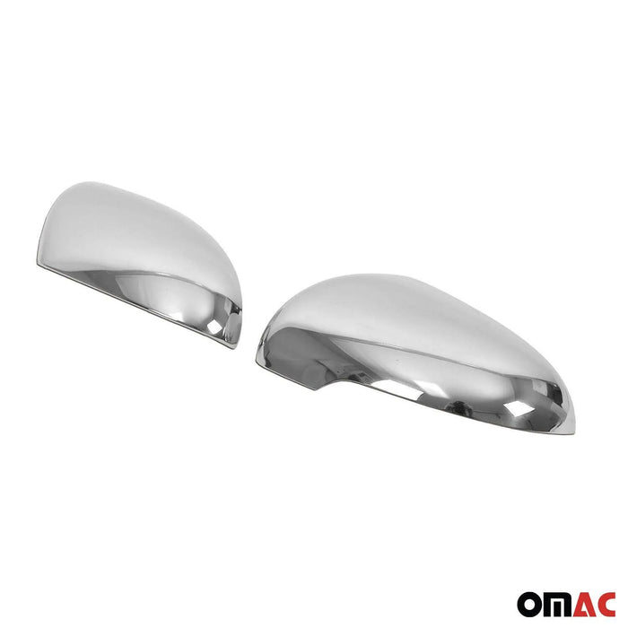 Side Mirror Cover Caps Fits Kia Sorento 2016-2020 Steel Silver 2 Pcs