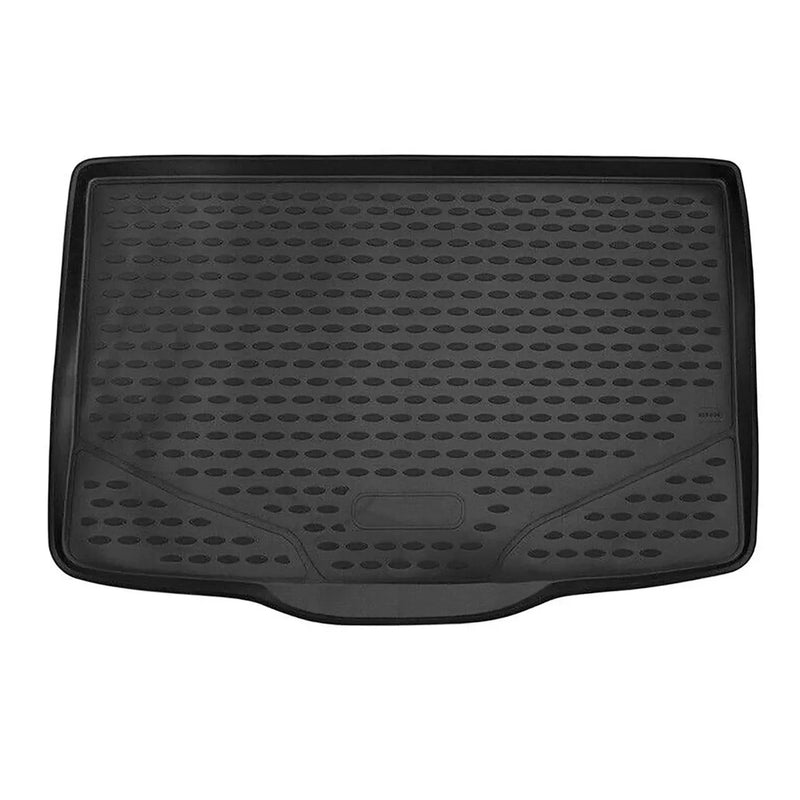 OMAC Cargo Mats Liner for Fiat 500L 2014-2020 Rear Trunk Waterproof TPE Black - OMAC USA