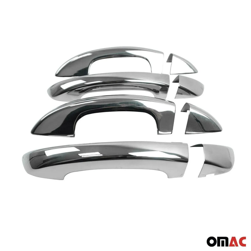 Car Door Handle Cover Protector for VW Golf Mk6 2010-2014 Steel Chrome 8 Pcs - OMAC USA