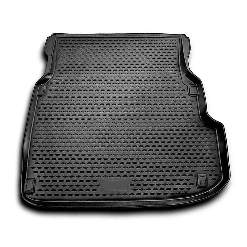 OMAC Cargo Mats Liner for Mercedes E Class W211 Sedan 2004-2009 Rubber TPE Black - OMAC USA