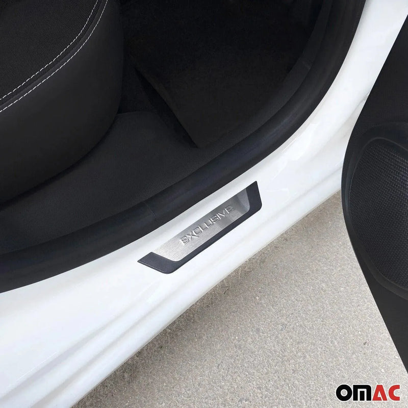 Door Sill Scuff Plate for Chevrolet Captiva Sport 2012-2015 Exclusive Steel 4x - OMAC USA