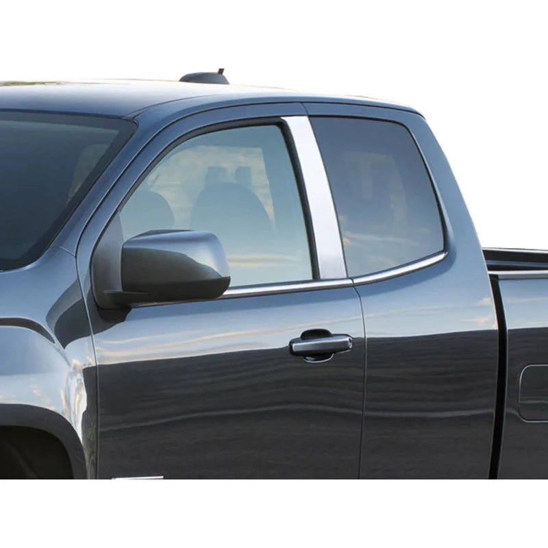 2015-2022 GMC Canyon Stainless Steel Pillar Trim 2Pc