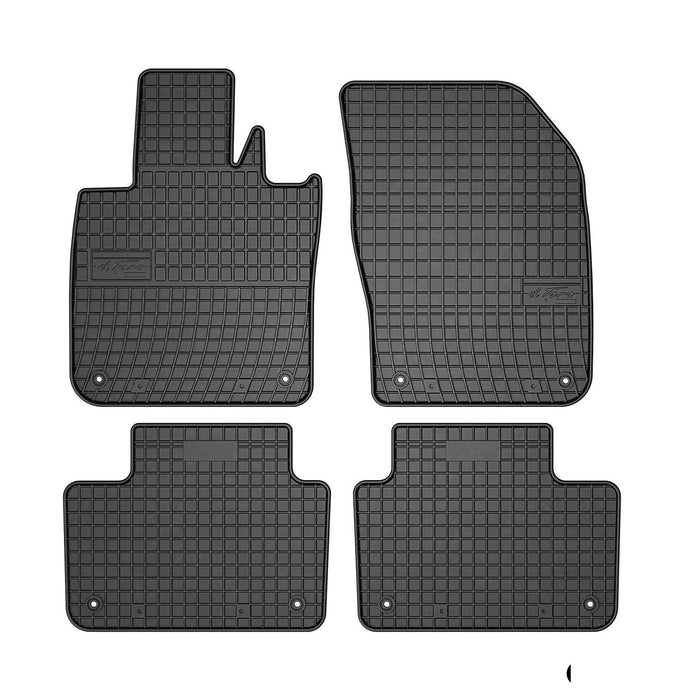 OMAC Floor Mats Liner for Volvo V60 2020-2023 Black Rubber All-Weather 4 Pcs