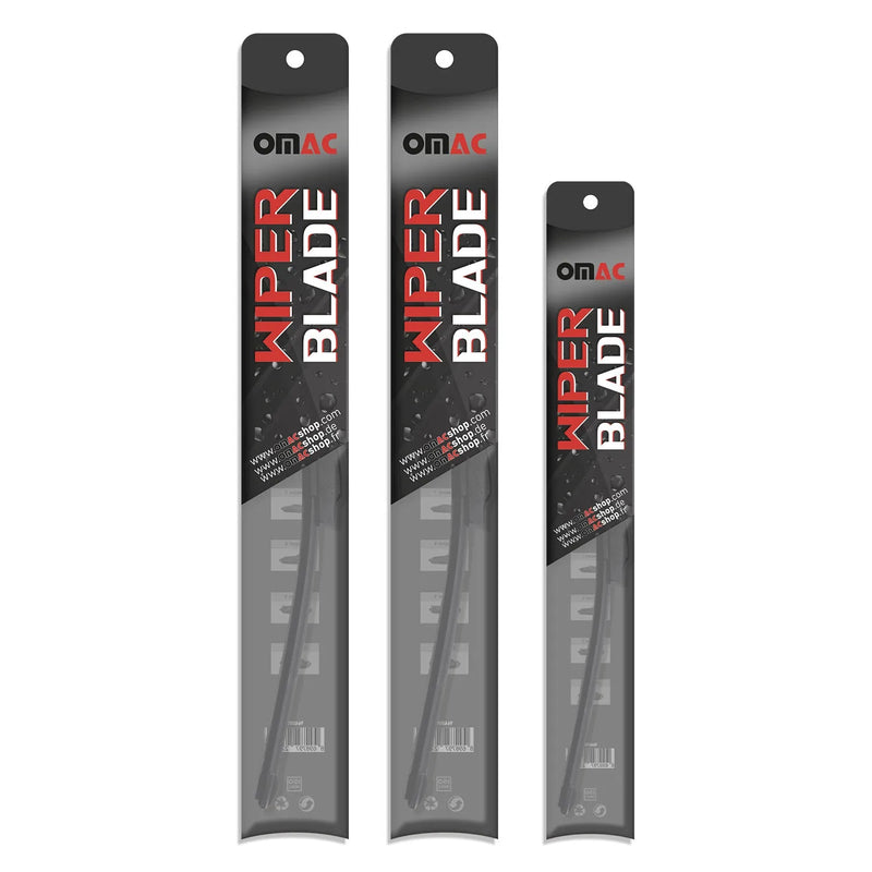 Front & Rear Windshield Wiper Blades Set for GMC Yukon