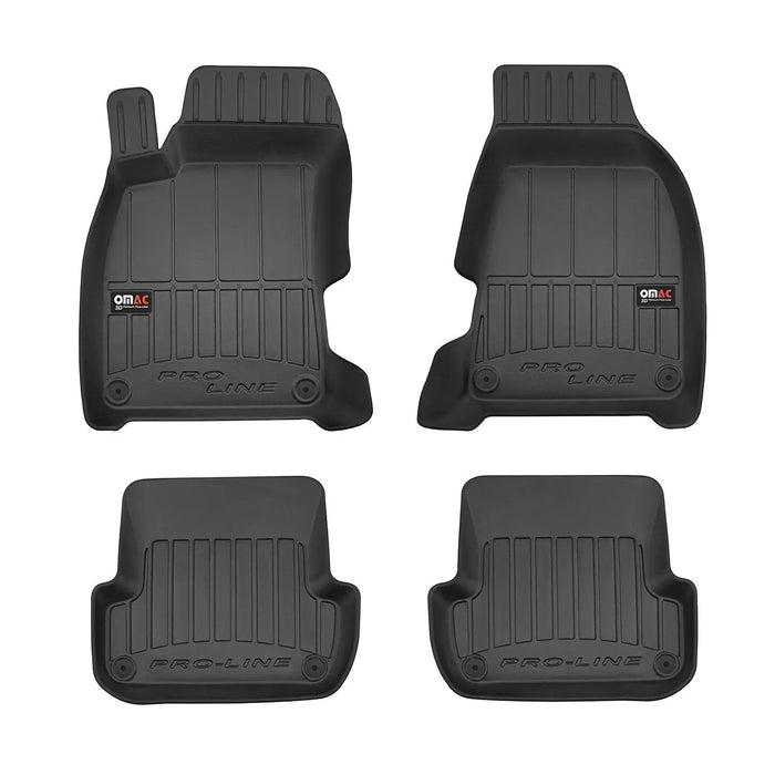 OMAC Premium Floor Mats for Audi A4 Sedan Wagon 2004-2008 Waterproof Heavy Duty