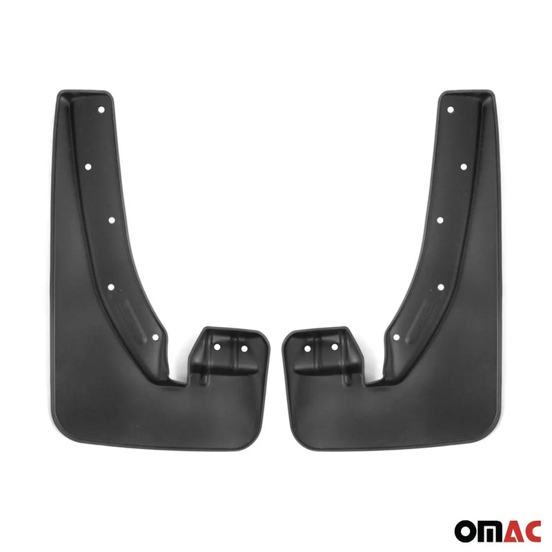 Mud Guards Splash Mud Flaps for Dodge RAM 1500 2500 2012-2018 Black 2 Pcs - OMAC USA