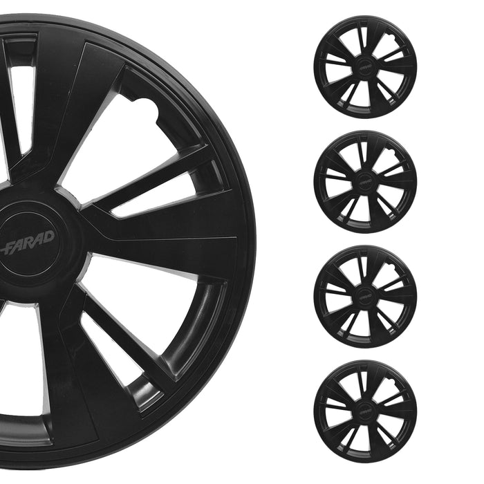 16" Wheel Covers Hubcaps fits Nissan Black Gloss