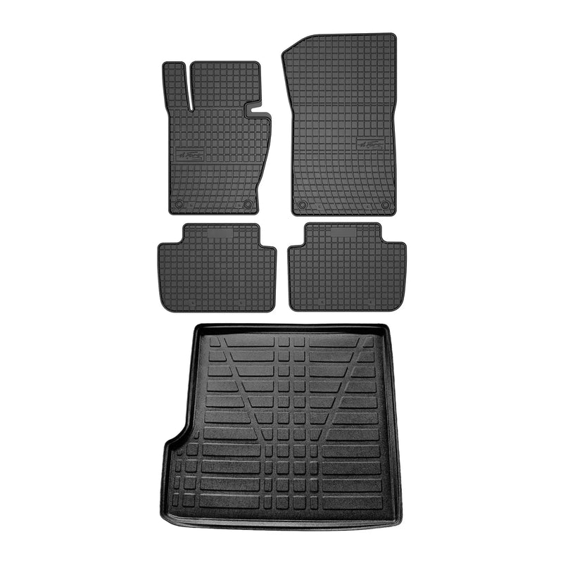 2004-2010 BMW X3 E83 Floor Mats & Cargo Liner Full Set All Weather Black