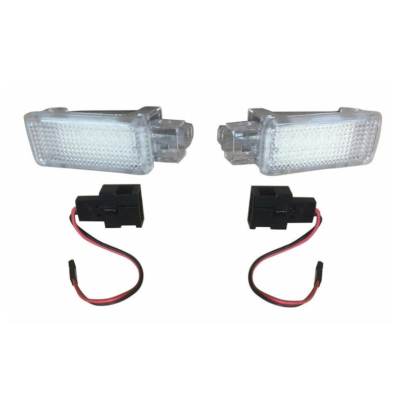 White Bulb High Beam Xenon Led Smd Foot Door Panel Lamb Interior Light