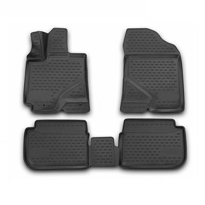 OMAC Floor Mats Liner for Toyota Avalon 2013-2018 Black TPE All-Weather 4 Pcs