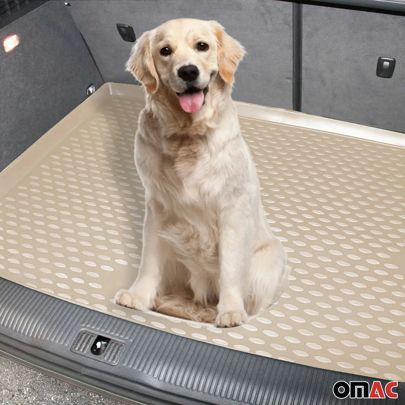 2001-2007 Toyota Highlander Cargo Liner Trunk Mat All Weather Beige