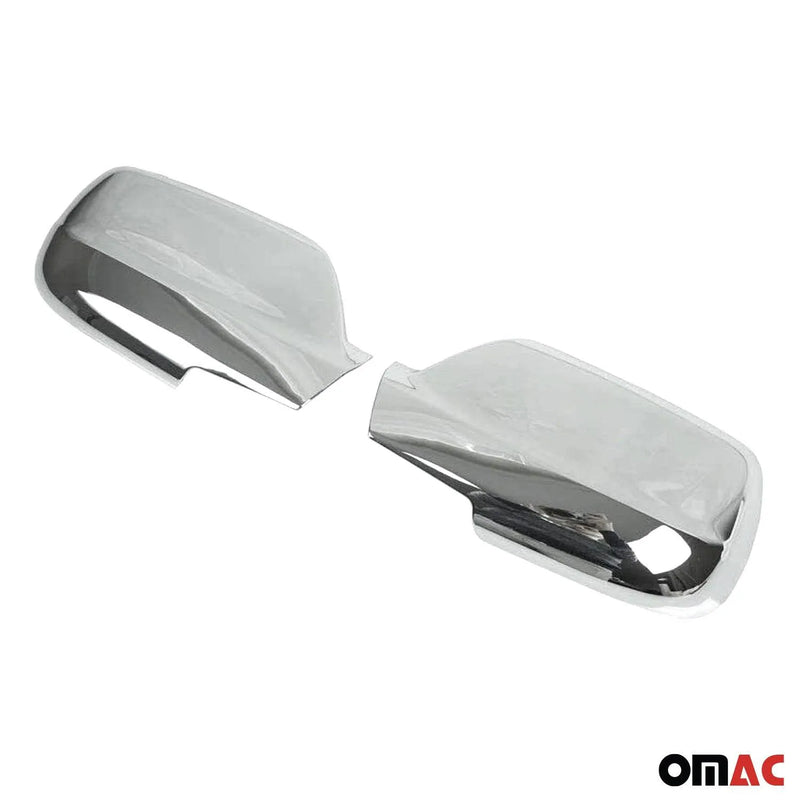 2005-2010 Jeep Grand Cherokee Side Mirror Cover Caps Chrome Silver 2 Pcs