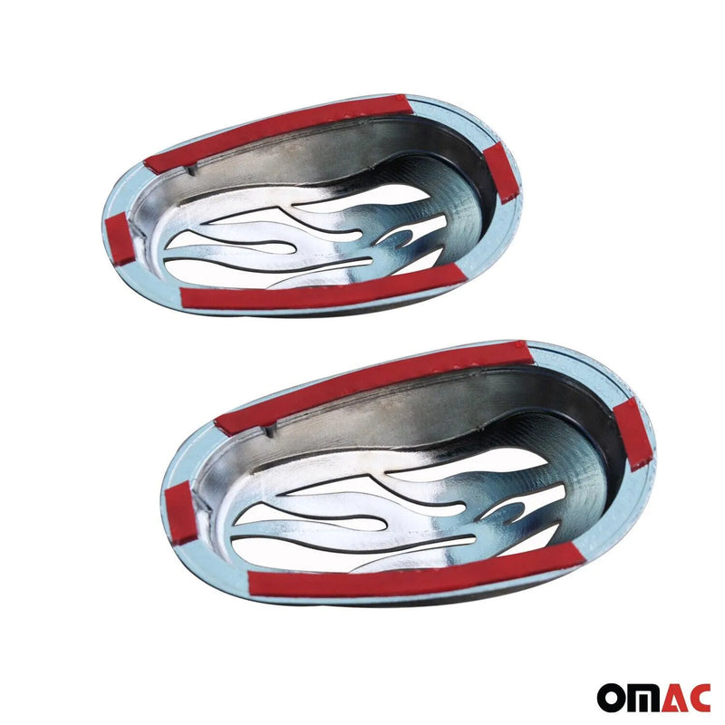 Side Indicator Signal Trim Cover for Citroen Nemo 2007-2019 Chrome 2 Pcs - OMAC USA