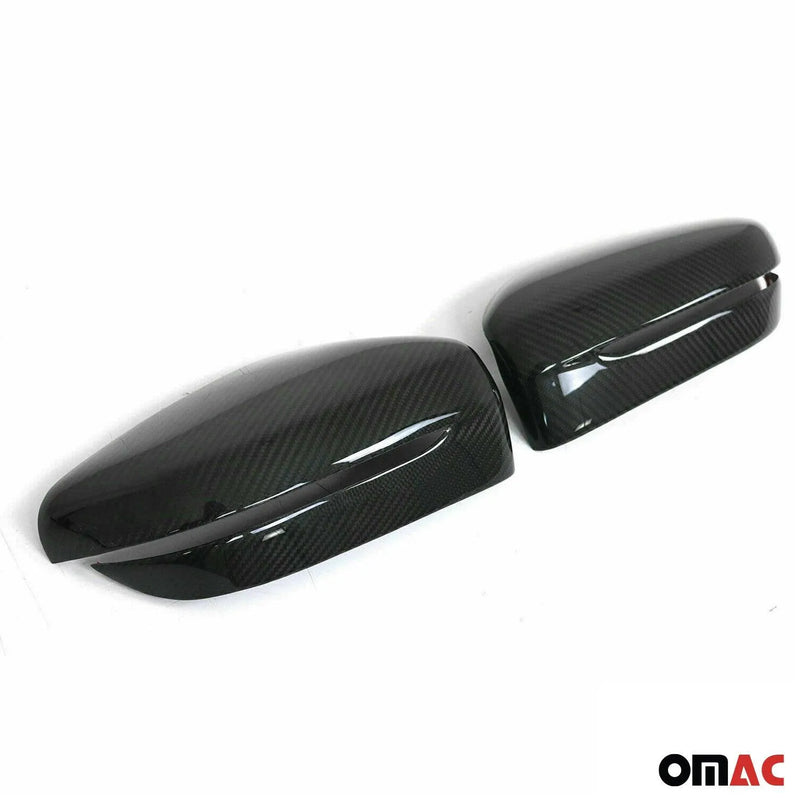 Side Mirror Cover Caps fits BMW 7 Series G11 Sedan 2016-2022 Carbon Fiber 2x