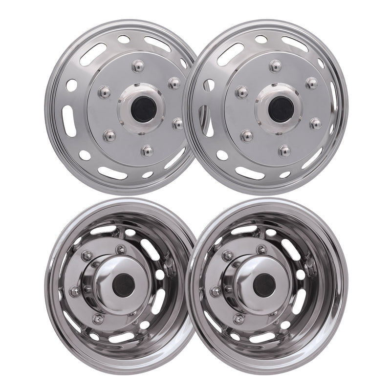 Ford Transit Connect 16" Dual Wheel Simulator Hubcaps Steel Front & Rear