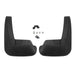 Mud Guards Splash Mud Flaps for Mazda 3 Sedan 2014-2018 Black 2 Pcs - OMAC USA