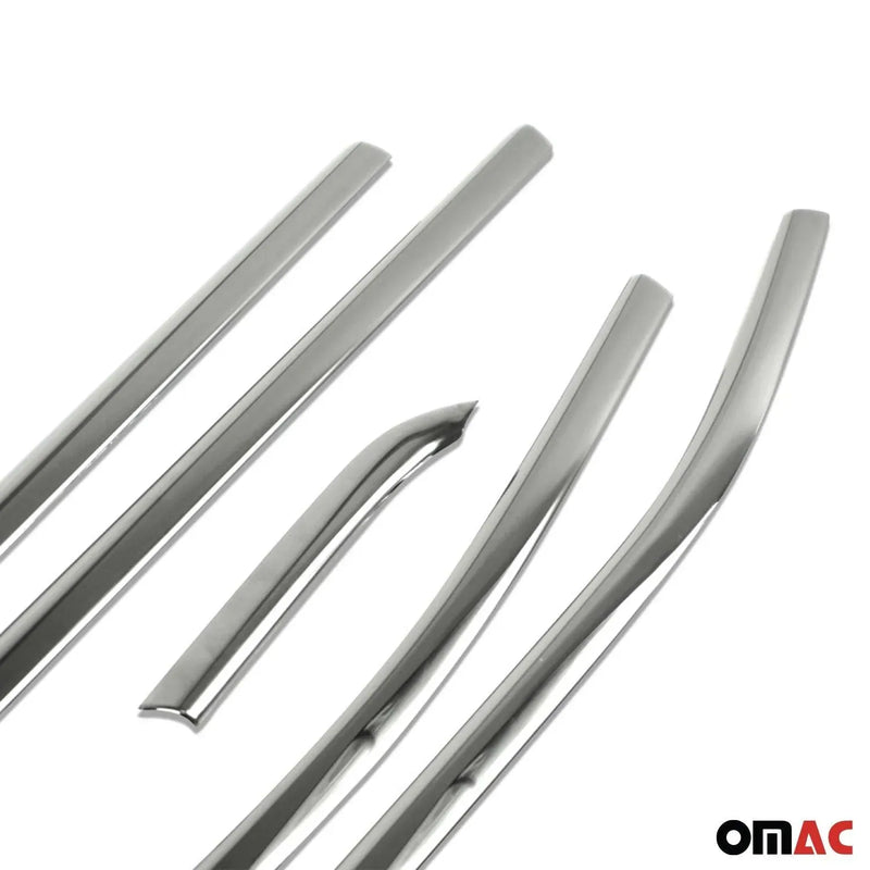 Window Molding Trim Streamer for Jeep Renegade 2015-2023 Steel Dark 6 Pcs - OMAC USA