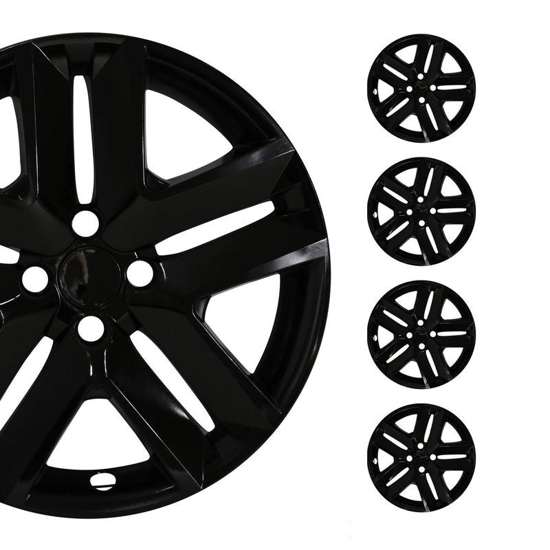 Colorado Hub Caps Wheel Cover 16" Black Full Set 4 pcs.