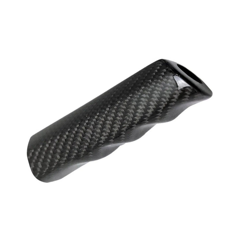 Genuine Carbon Handbrake Handle Cover for BMW 7 Series Carbon Fiber Black 1Pc