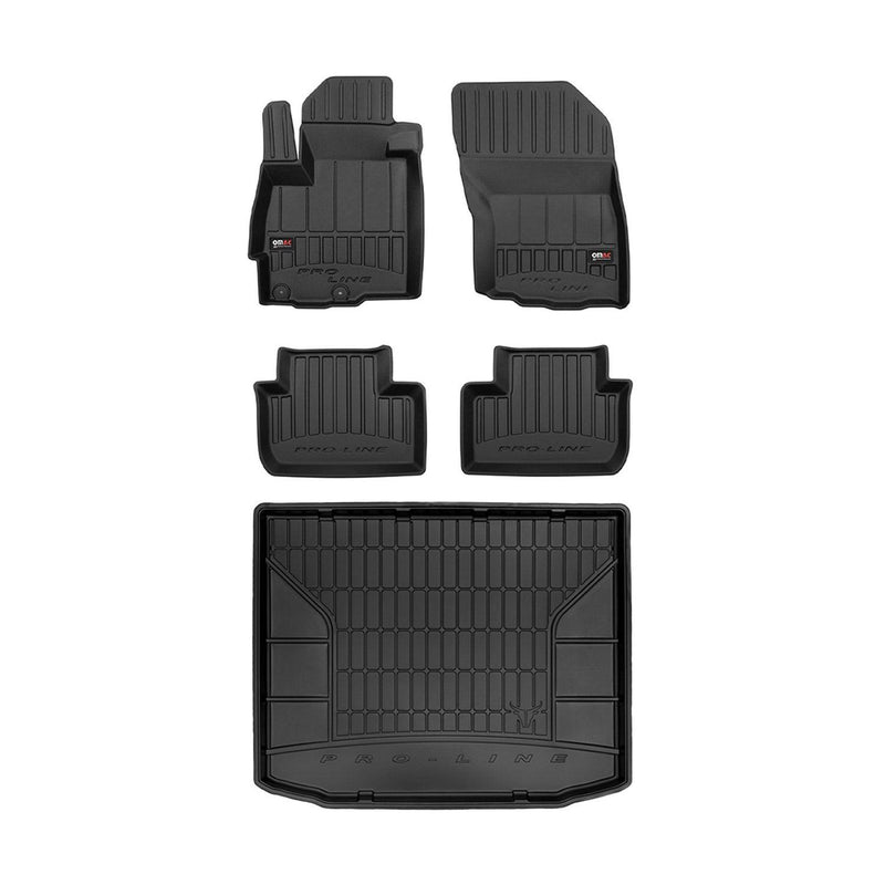 2011-2024 Mitsubishi Outlander Sport Premium Floor Mats & Cargo Liner Full Set All Weather Heavy Duty