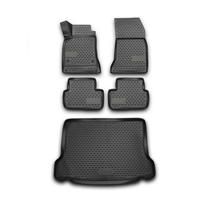 Custom Floor Mats & Cargo Liners for Mercedes GLA Class X156 2015-2019 TPE Black