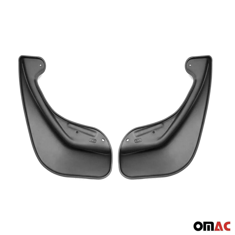 Rear Mud Guards Splash Mud Flaps for Nissan Juke 2011-2014 Black 2Pcs - OMAC USA