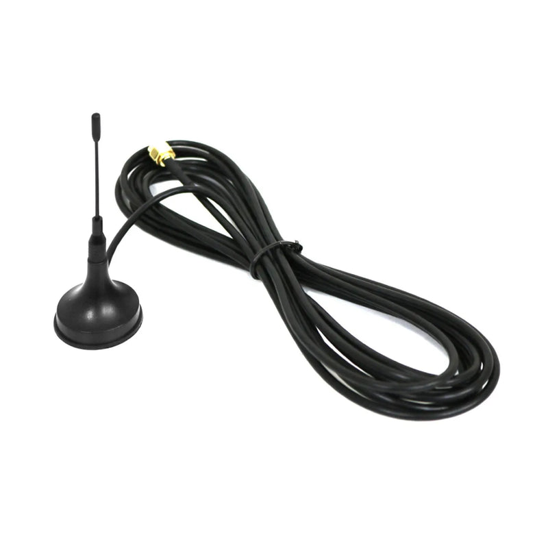 Car Radio Antenna Amplified AM / FM Signal Aerial Roof Magnet Mount